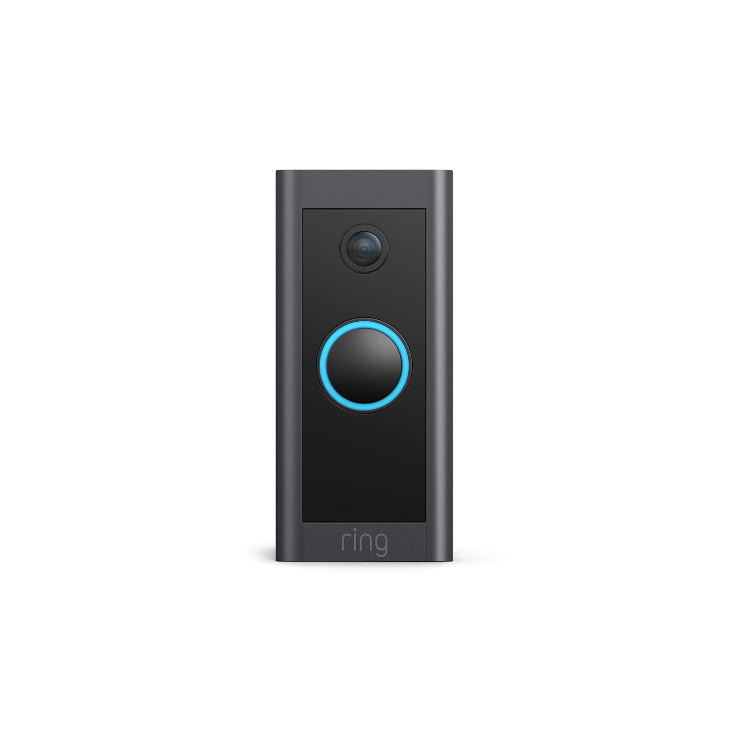 Like-New Ring Video Doorbell Wired (newest model), Use Two-Way Talk, advanced motion detection, HD camera and real-time alerts to monitor your front door (wiring required)